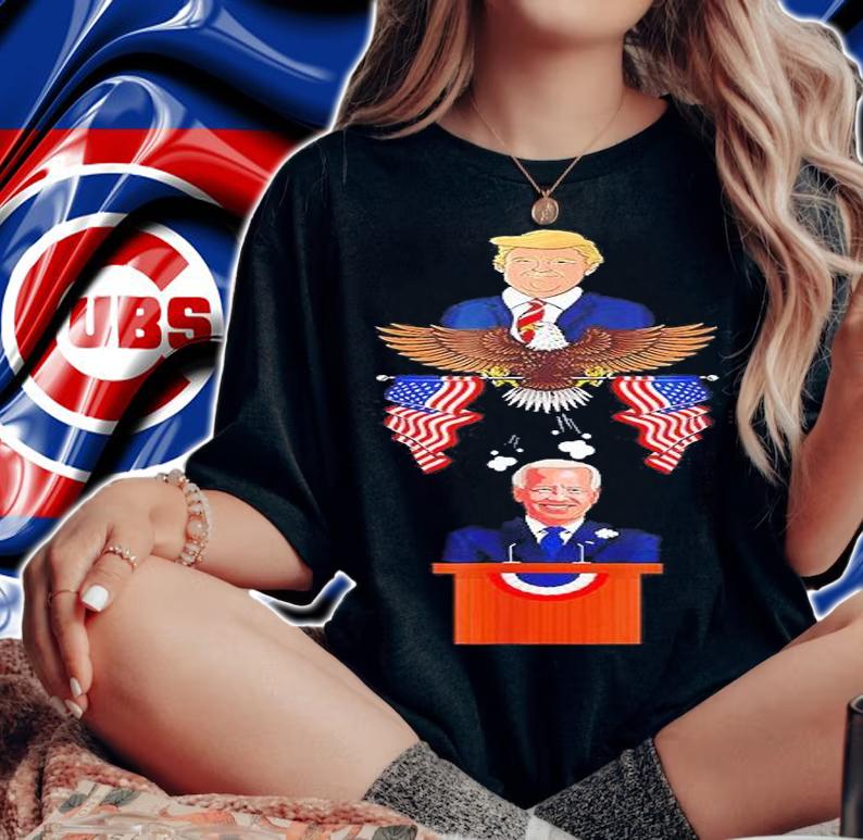 Biden Bird Poop From Trump American Bird T-Shirt t-shirt woman shirt