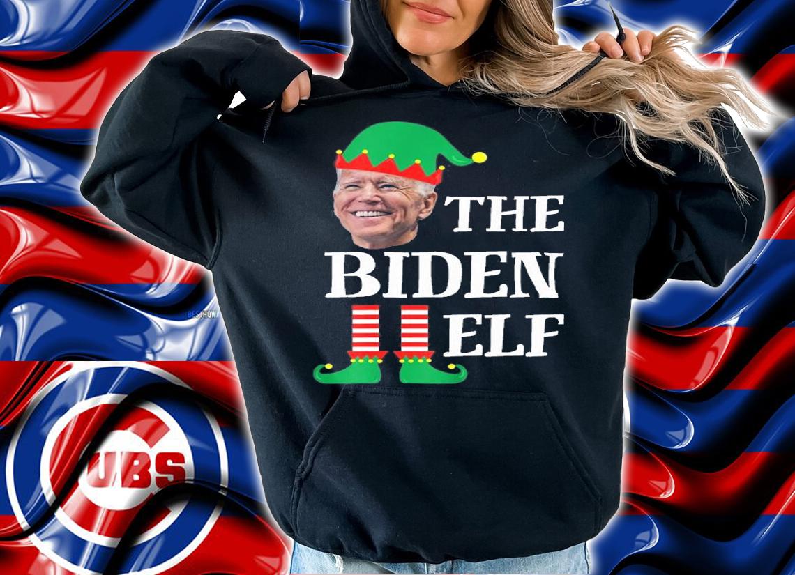 Biden Elf Matching Family Group Christmas Party Funny T-Shirt t-shirt hoodie