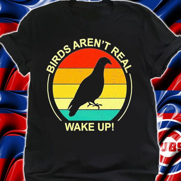 Birds Arent Real Wake Up T-Shirt t-shirt
