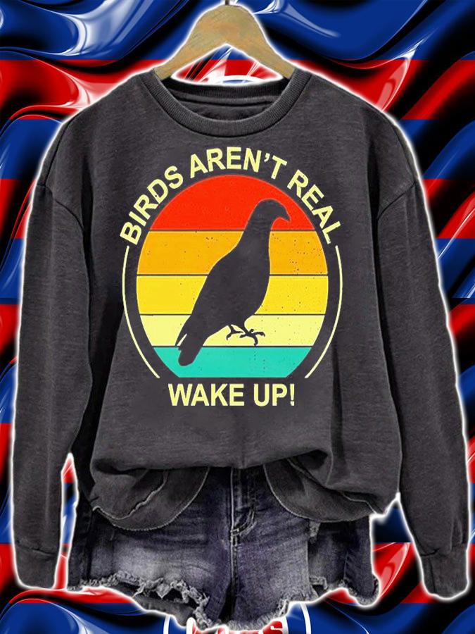 Birds Arent Real Wake Up T-Shirt t-shirt