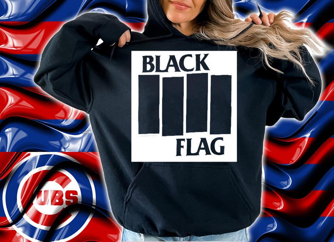 Black Flag Bars And Logo T-Shirt t-shirt hoodie