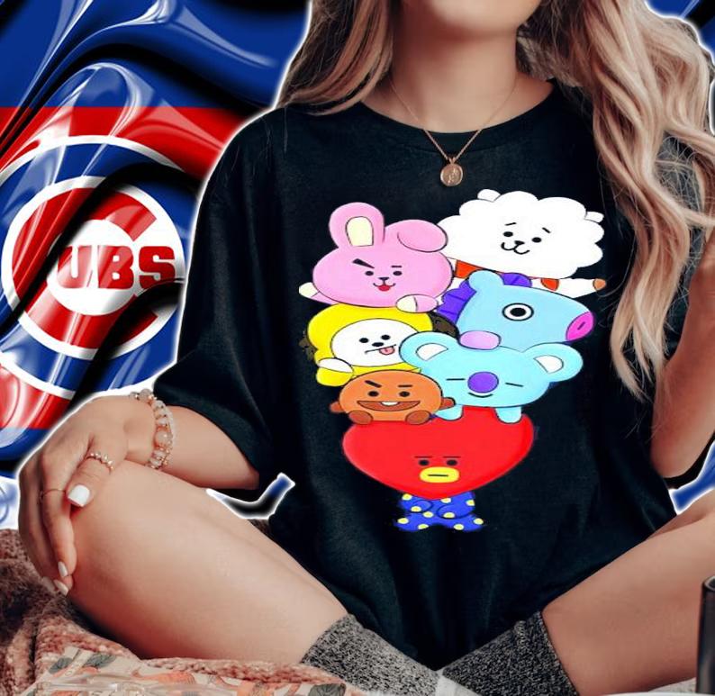 BT21 BTS Cute Chibi Shirt t-shirt woman shirt