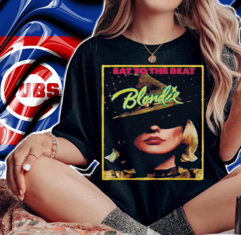 Blondie Eat To The Beat Black Shirt t-shirt woman shirt