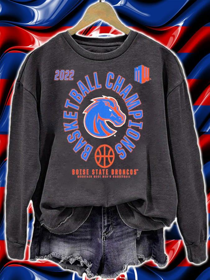 Boise State Broncos Mountain West Men's Basketball Conference Tournament Champions 2022 Shirt t-shirt sweatshirt