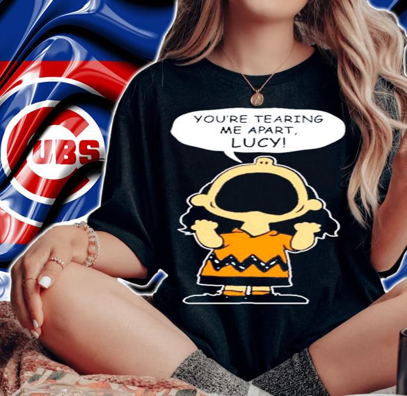 Peanuts You're Tearing Me Apart Lucy shirt t-shirt woman shirt