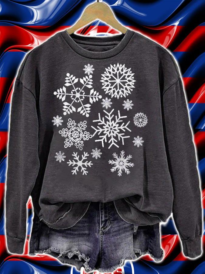 Snowflakes Winter  Gift For Ski And Snowboard Freak Shirt t-shirt sweatshirt