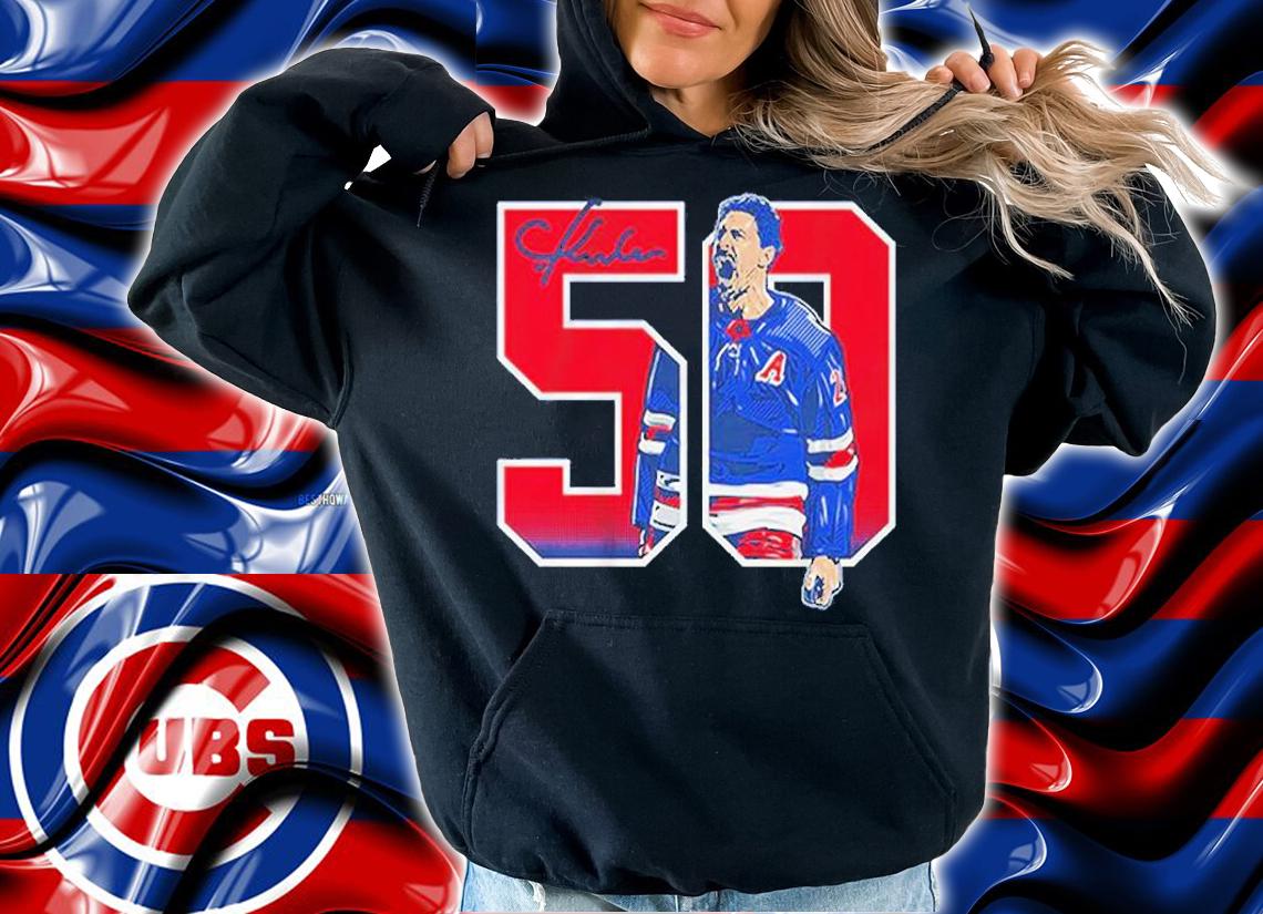 Chris Kreider 50 Goals Signature 2022 T-Shirt t-shirt