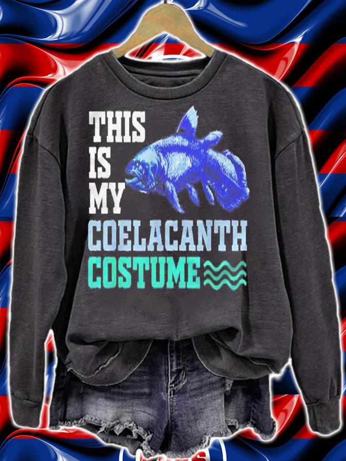 Coelacanth This Is My Costume Shirt t-shirt sweatshirt