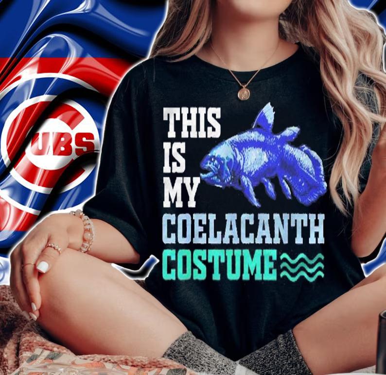 Coelacanth This Is My Costume Shirt t-shirt woman shirt