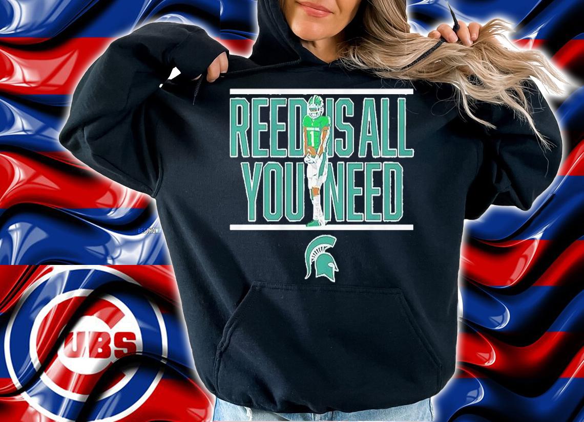Michigan State Jayden Reed Is All You Need Shirt t-shirt hoodie