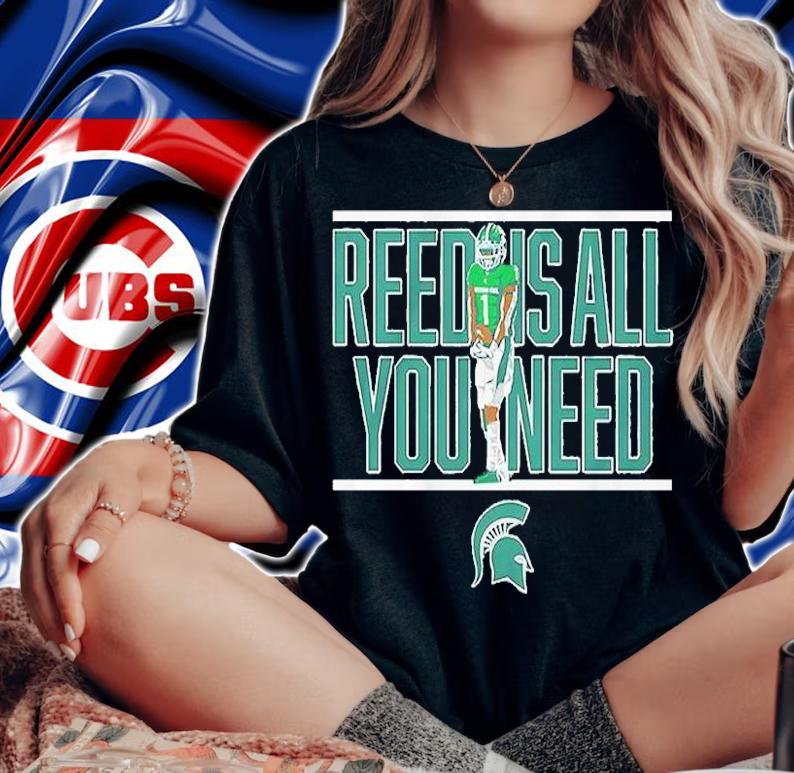 Michigan State Jayden Reed Is All You Need Shirt t-shirt woman shirt