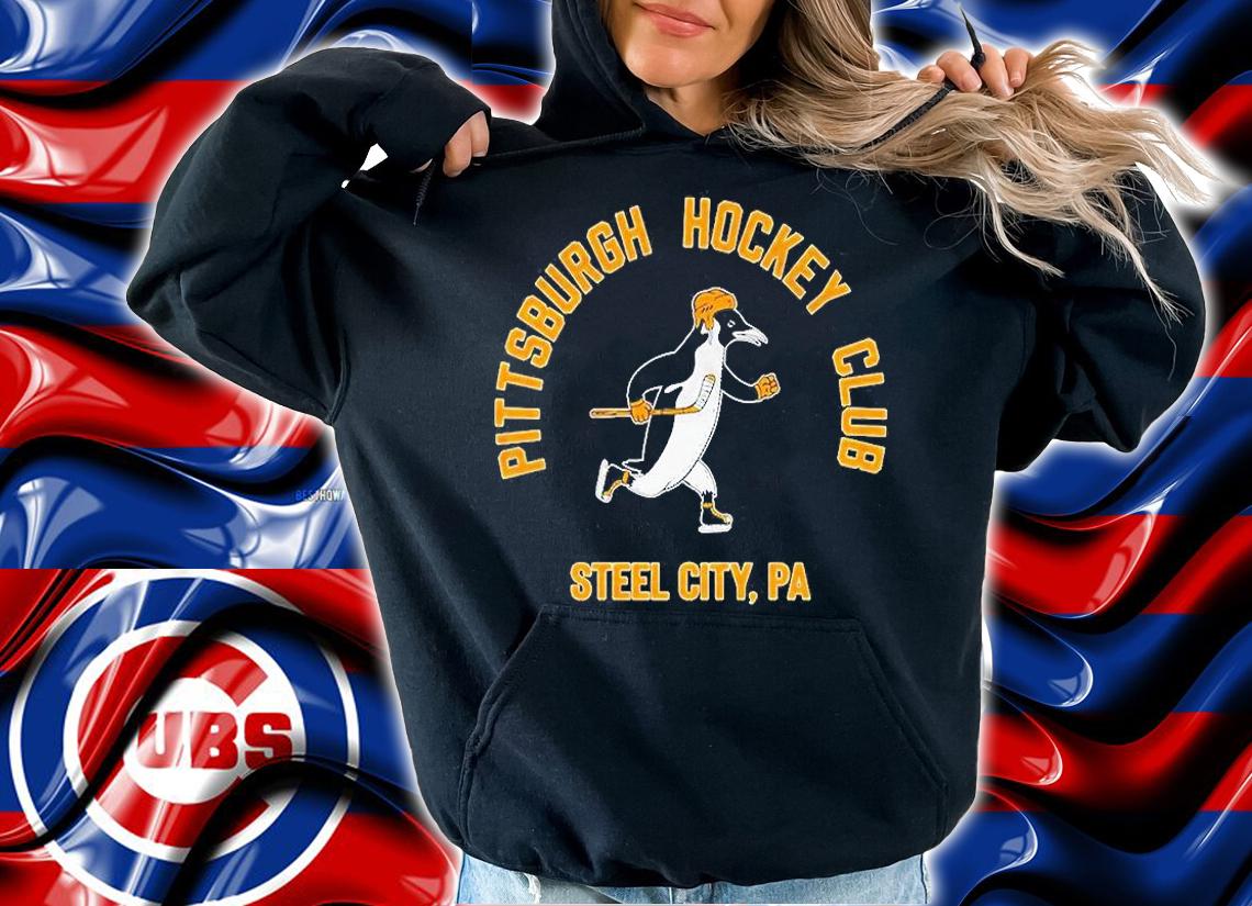 Pittsburgh Hockey Club Steel City PA T-Shirt t-shirt