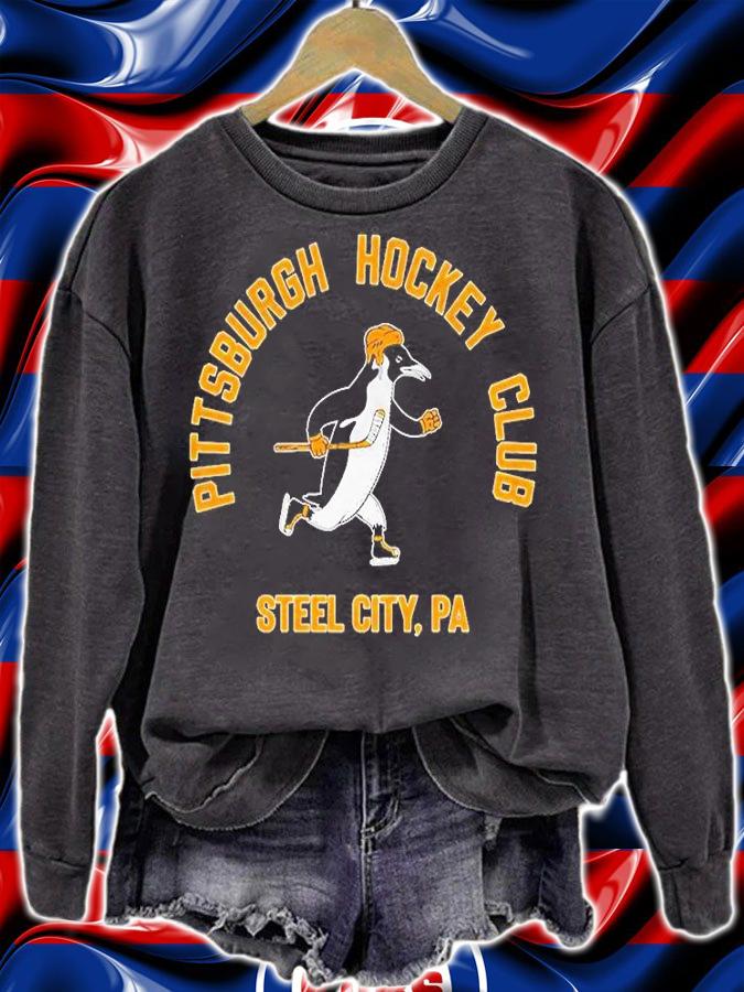 Pittsburgh Hockey Club Steel City PA T-Shirt t-shirt