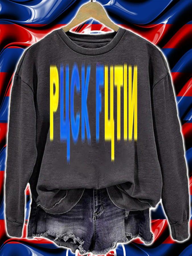 Puck Futin stand with Ukraine anti Putin shirt t-shirt sweatshirt