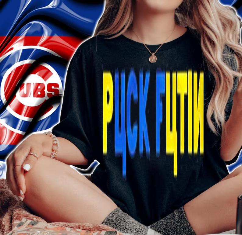 Puck Futin stand with Ukraine anti Putin shirt t-shirt woman shirt