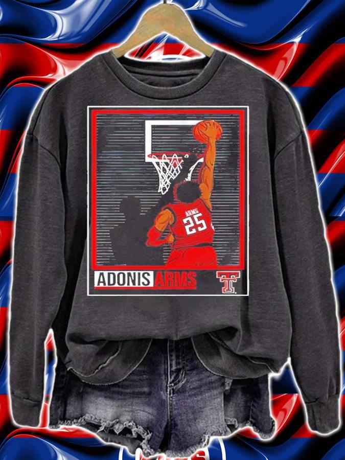 Texas Tech Basketball Adonis Arms Shirt t-shirt sweatshirt