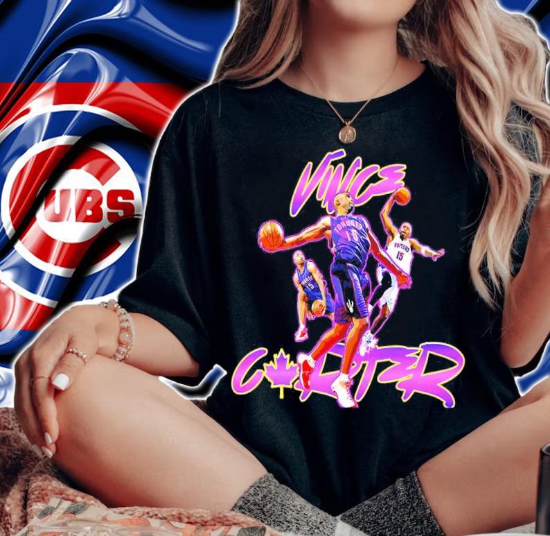 Vince Carter Toronto Basketball Shirt t-shirt woman shirt