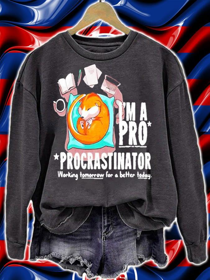 Procrastinator For People Who Procrastinate T-Shirt t-shirt sweatshirt