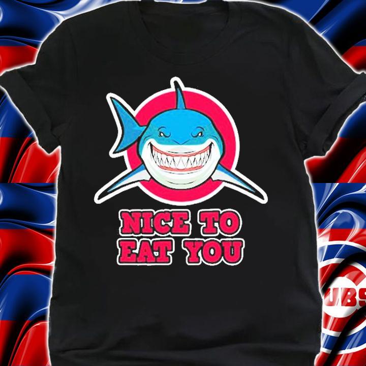 Shark Design  Nice To Eat You  Shark T-Shirt t-shirt shirt