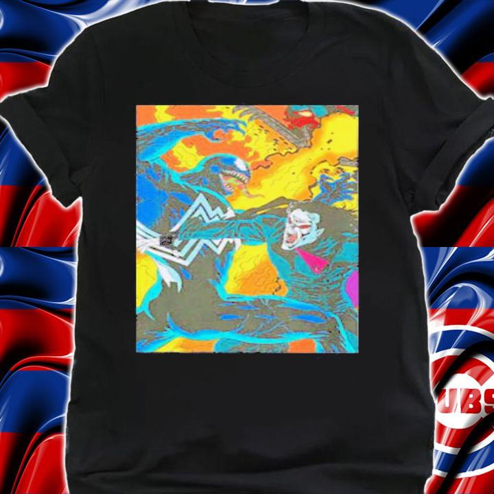 Venom Vs Morbius Marvel Comics Shirt t-shirt