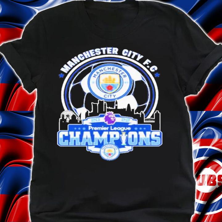 Manchester City FC 2022 Premier League Champions Shirt t-shirt