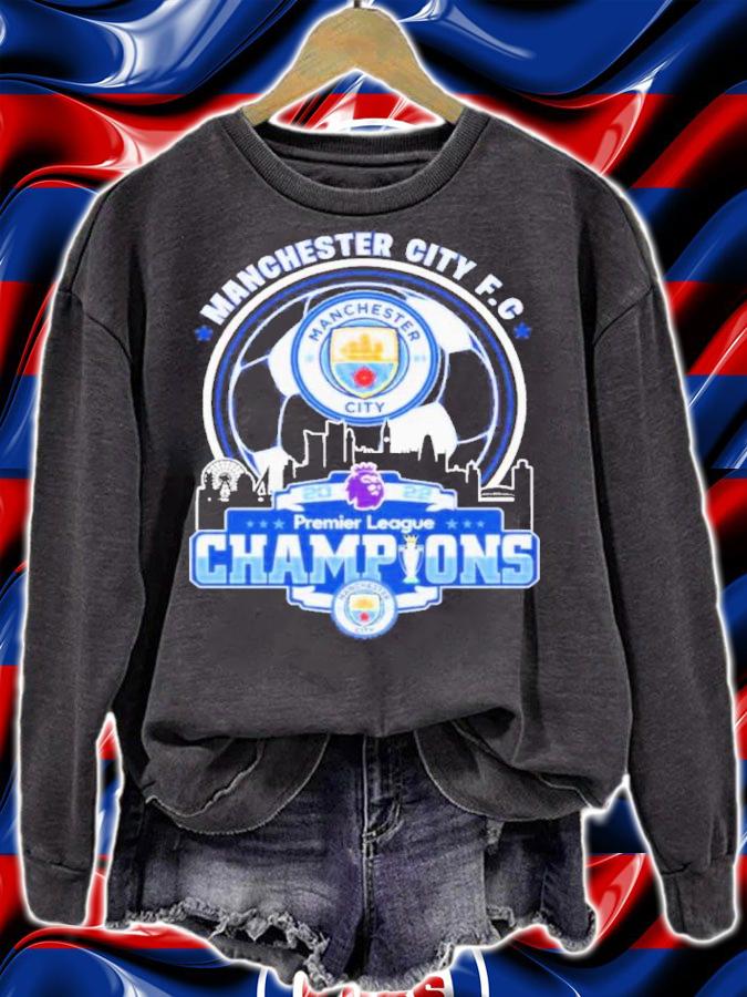 Manchester City FC 2022 Premier League Champions Shirt t-shirt
