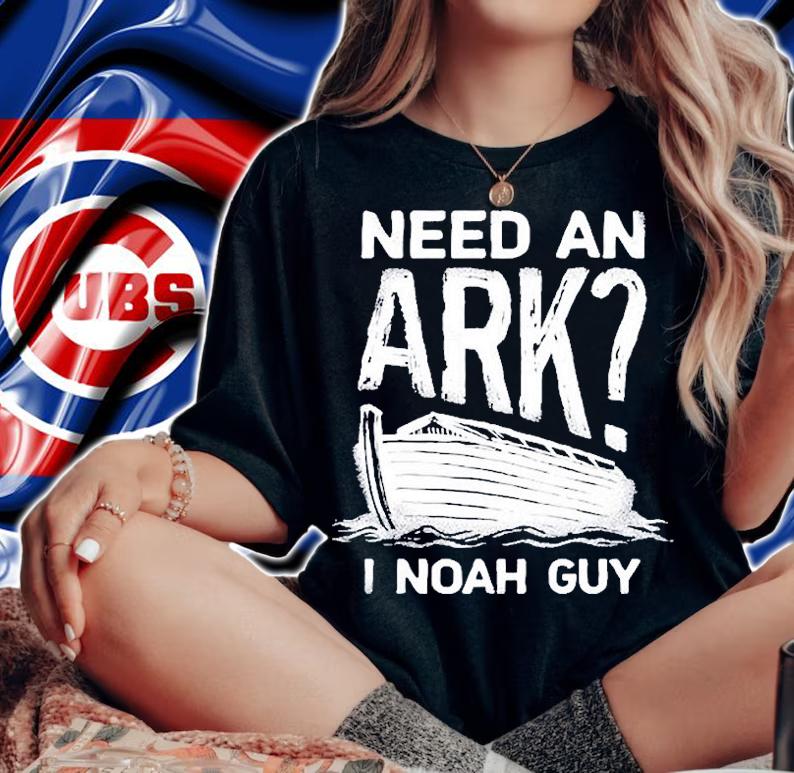Need An Ark I Noah Guy Funny Christian Men Women Pun Humor T-Shirt t-shirt