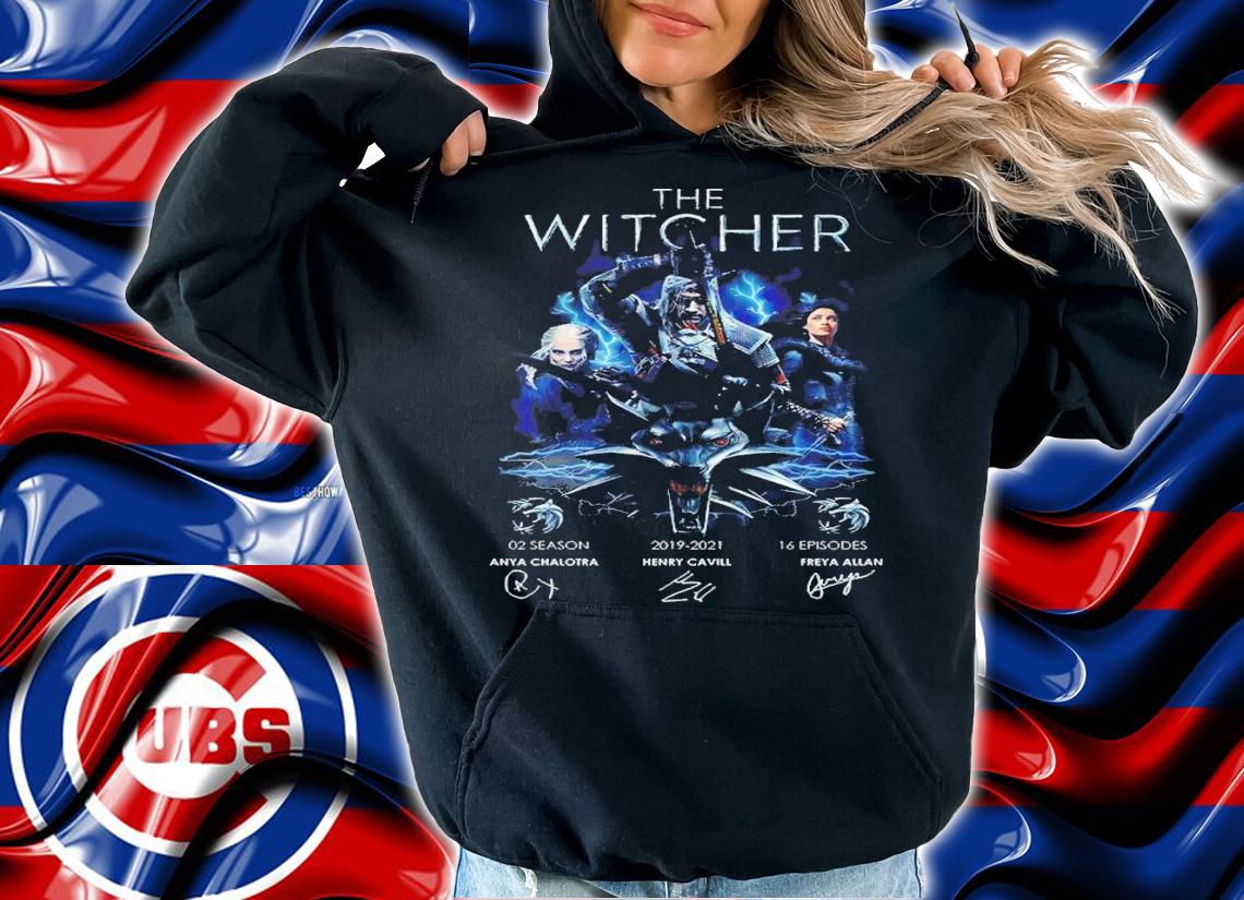 The Witcher 02 Season 2019-2021 16 Episode Signatures Shirt t-shirt hoodie