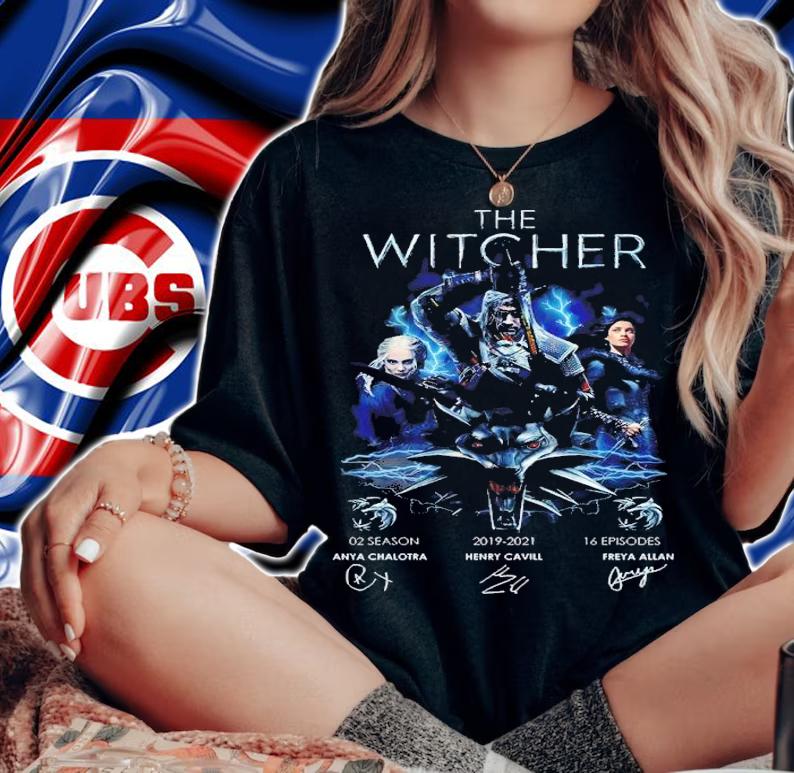 The Witcher 02 Season 2019-2021 16 Episode Signatures Shirt t-shirt woman shirt