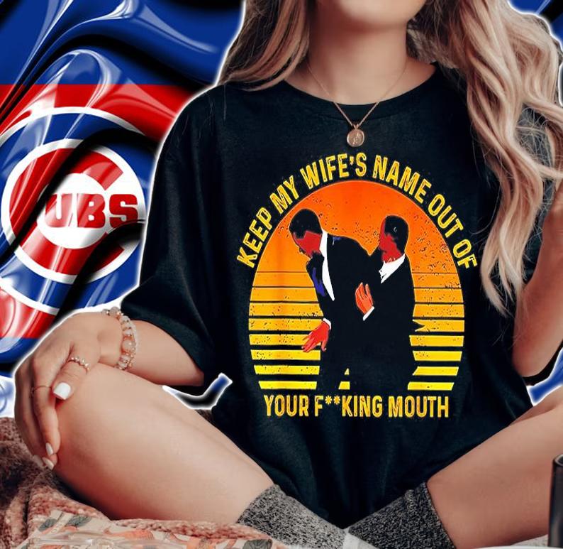 Vintage Keep My Wifes Name Out Your Mouth T-Shirt t-shirt woman shirt