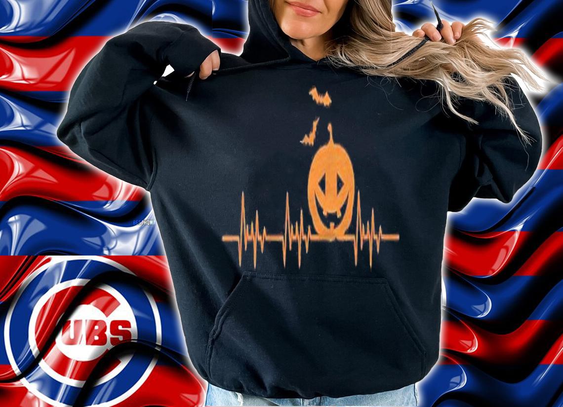 Carved Pumpkin Halloween Heartbeat Nurse Shirt t-shirt