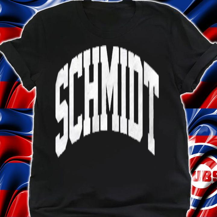 Schmidt Name Family Vintage Retro Sports Arch Shirt t-shirt
