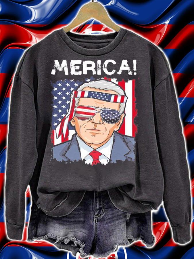 USA America 4th July Joe Biden Merica Vintage T-Shirt t-shirt sweatshirt