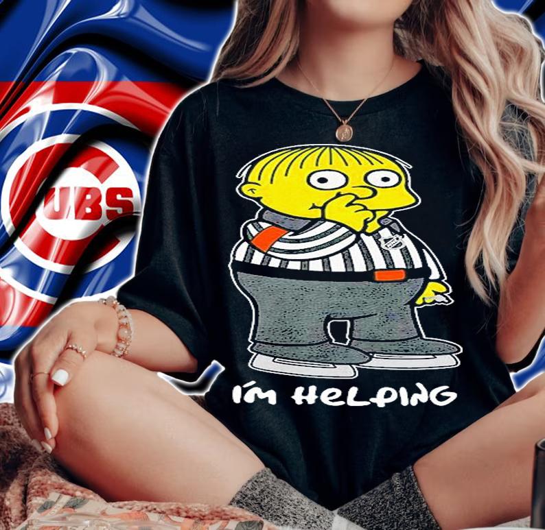I'm Helping Ralph Wiggum The Simpsons T-Shirt t-shirt woman shirt