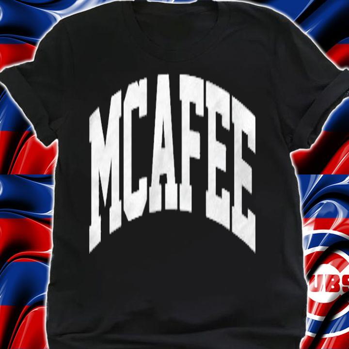 Mcafee Name Family Vintage Retro Sports Arch t-shirt shirt
