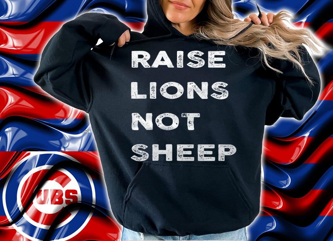 Raise Lions Not Sheep, #FJB Front And Back Design 2021 T-Shirt t-shirt hoodie
