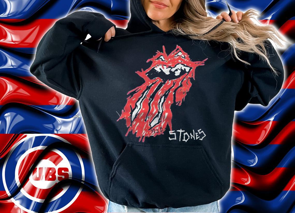 Rolling Stones no filter scribbled tongue black T-shirt t-shirt hoodie