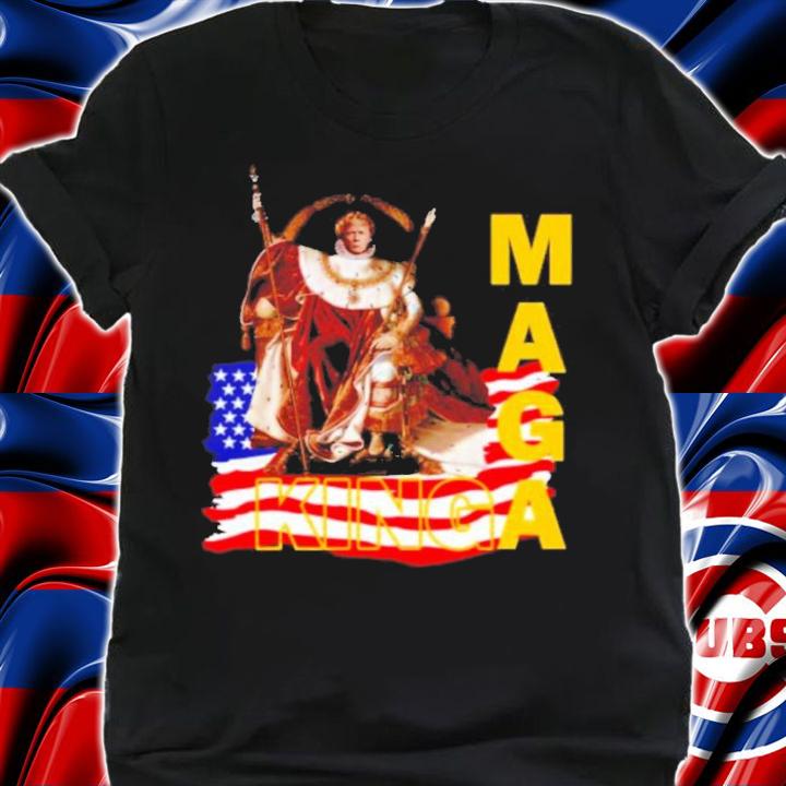 Trump MAGA King USA Flag Ultra MAGA Republicans Shirt t-shirt