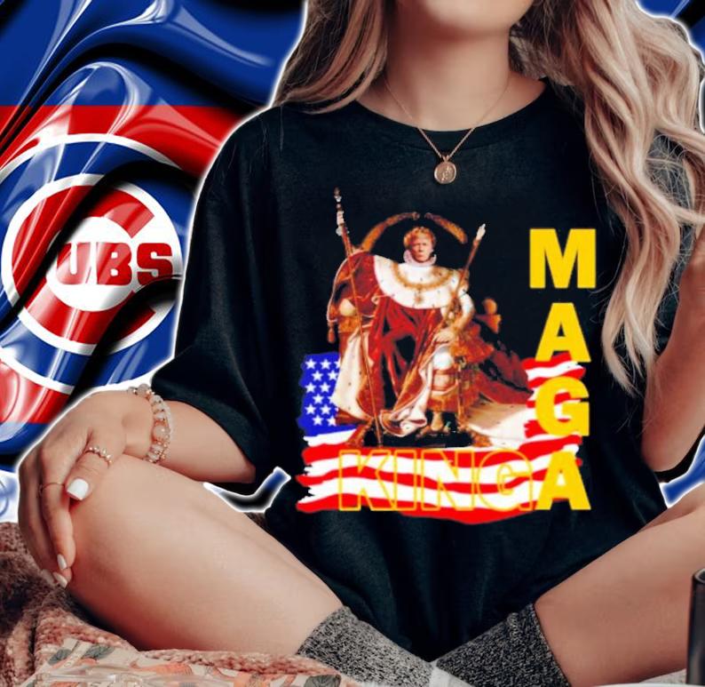 Trump MAGA King USA Flag Ultra MAGA Republicans Shirt t-shirt