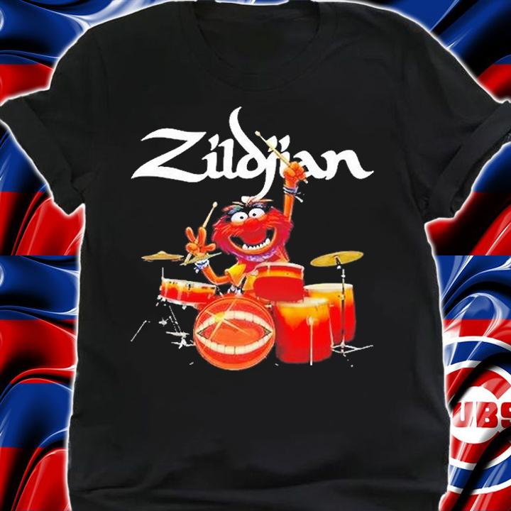 Zildjian The Muppet Show Animal Drum Player Lovers T-Shirt t-shirt