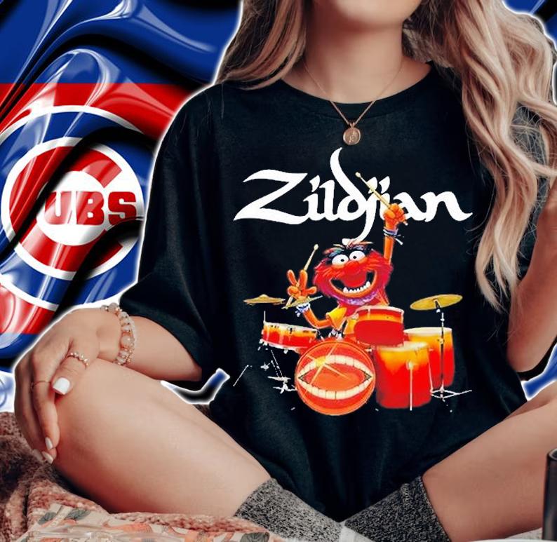 Zildjian The Muppet Show Animal Drum Player Lovers T-Shirt t-shirt