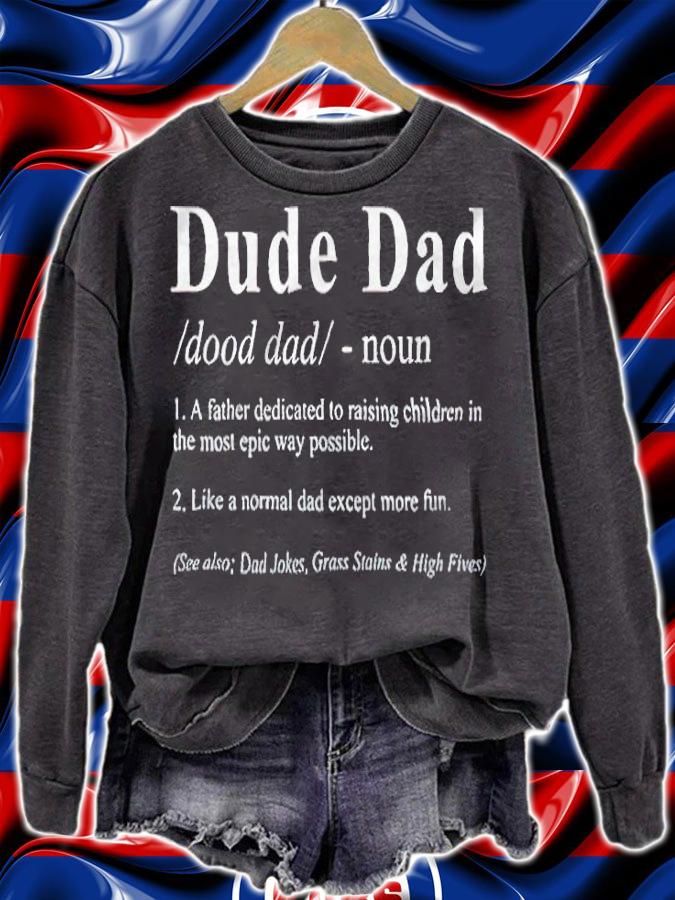 Dude Dad definition T-shirt t-shirt