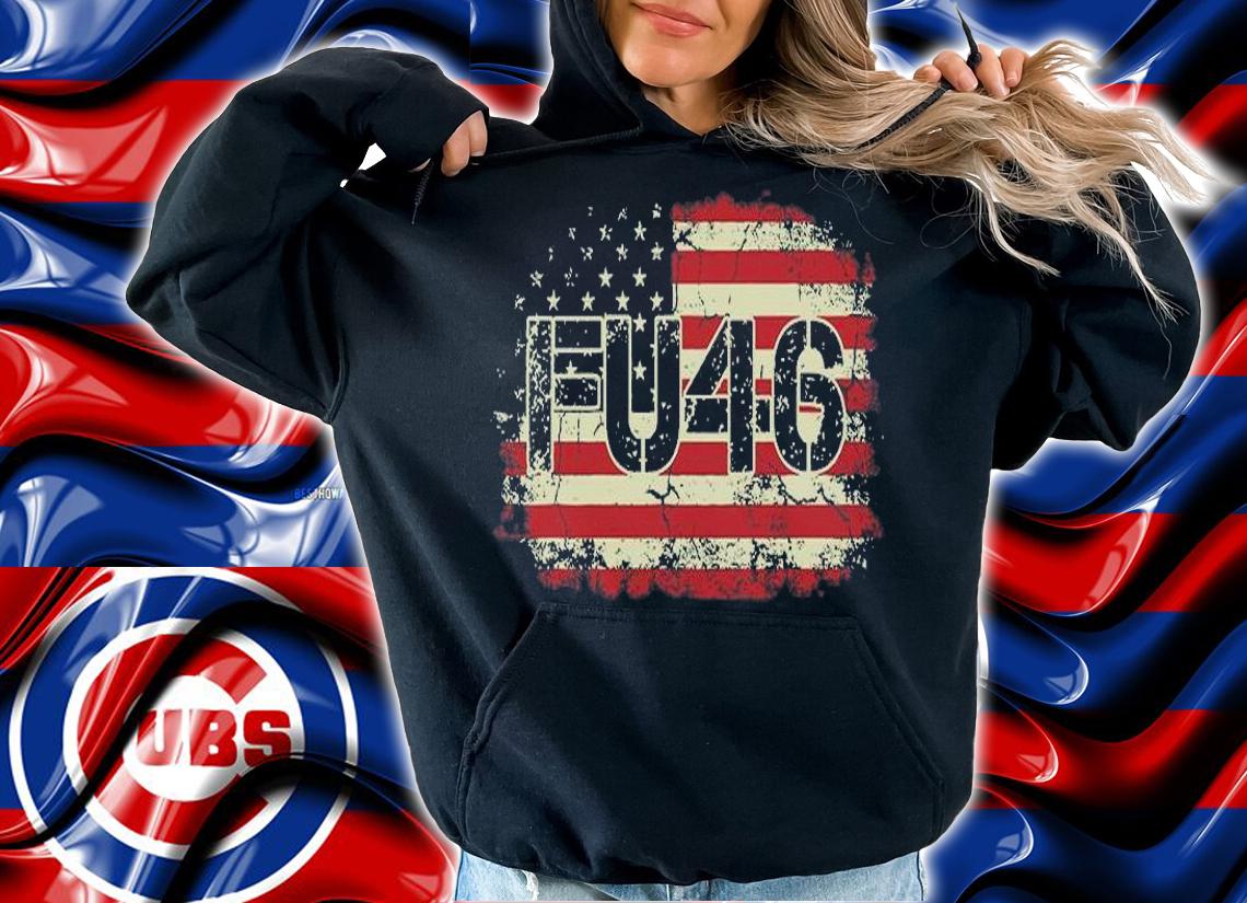 FU 46 F Joe, Lets Go Brandon Vintage USA Flag T-Shirt t-shirt hoodie