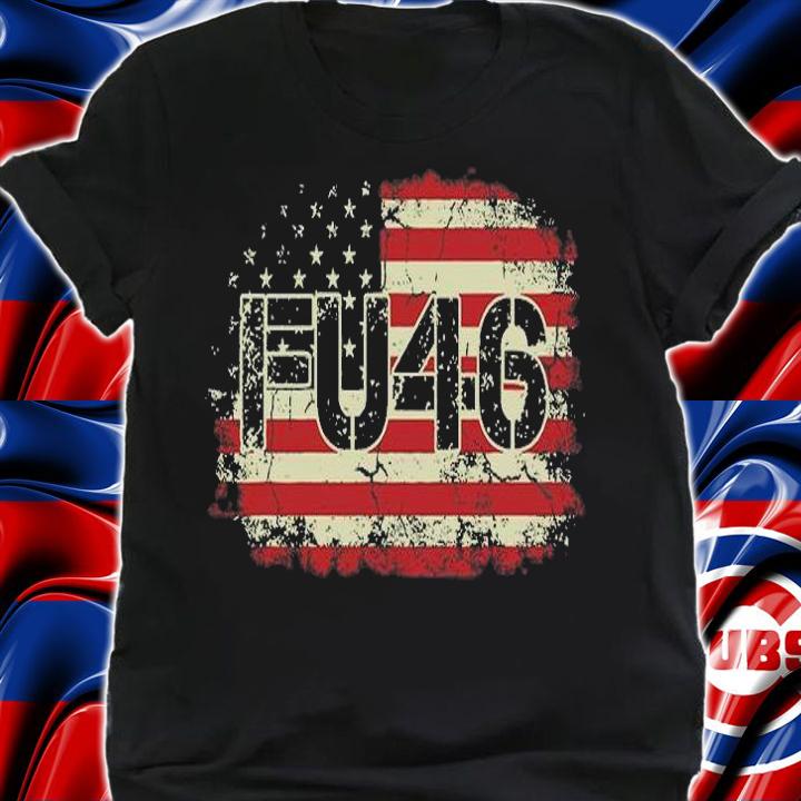 FU 46 F Joe, Lets Go Brandon Vintage USA Flag T-Shirt t-shirt shirt