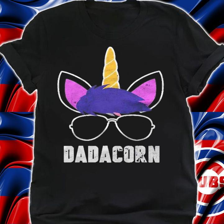 Mens Dadacorn Unicorn Dad Fathers Day Unicorn Daddy Shirt t-shirt shirt
