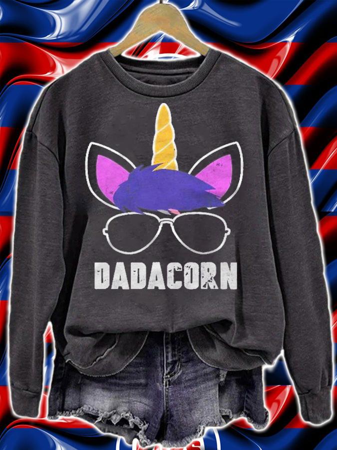 Mens Dadacorn Unicorn Dad Fathers Day Unicorn Daddy Shirt t-shirt sweatshirt