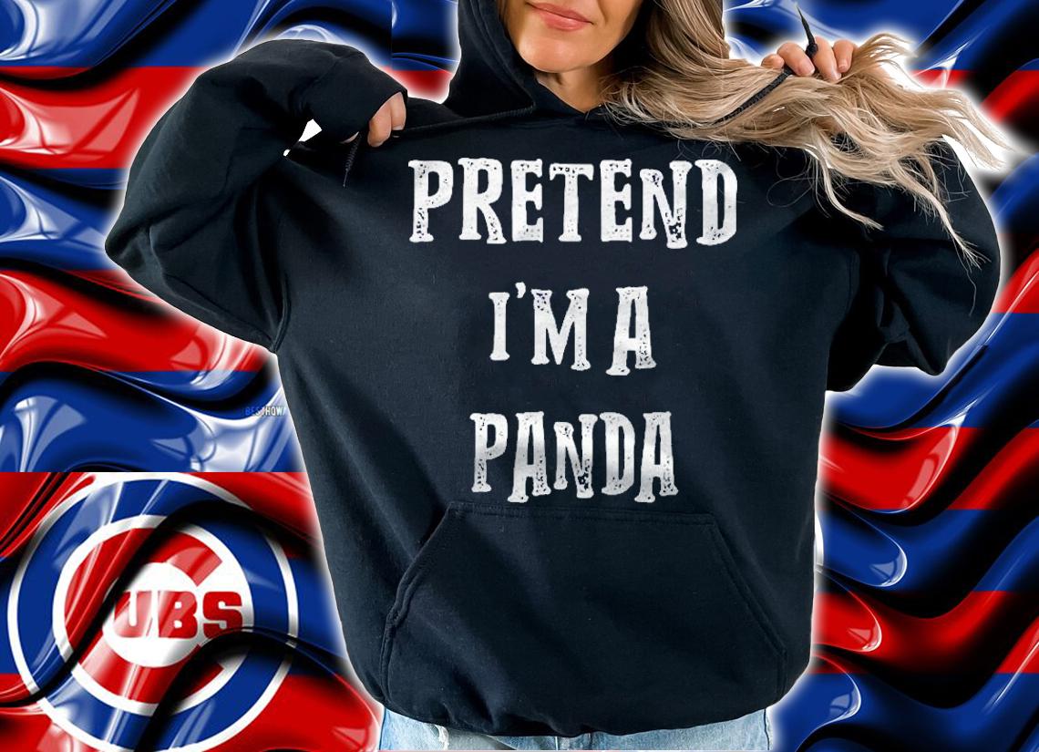 Pretend Im A Panda Halloween Costume Couples Matching Shirt t-shirt hoodie