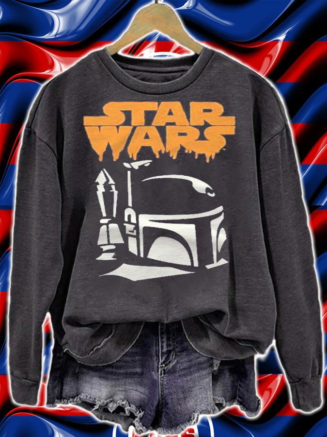 Star Wars Boba Fett Dripping Ooze Logo Halloween Shirt t-shirt