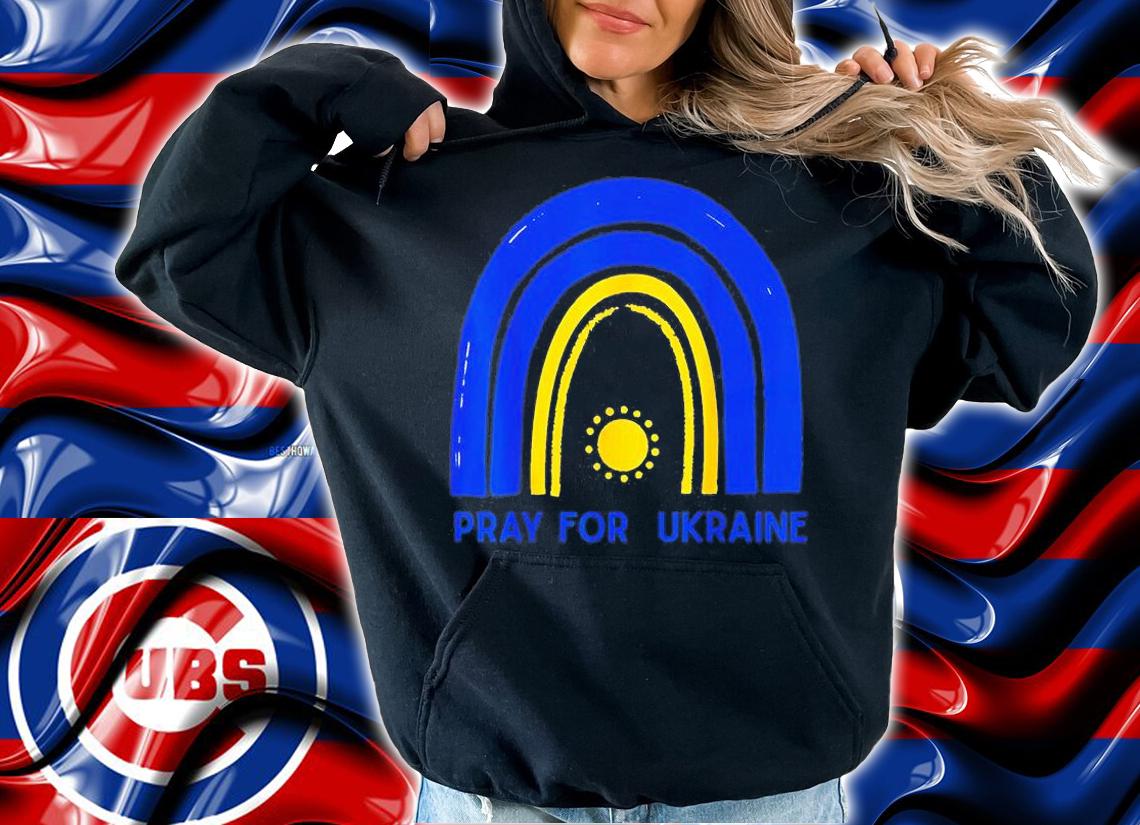 Ukraine Peace Prayer Pro Love Stand Strong Rainbow Love Ukraine T-Shirt t-shirt hoodie