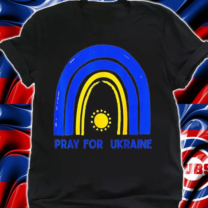 Ukraine Peace Prayer Pro Love Stand Strong Rainbow Love Ukraine T-Shirt t-shirt shirt
